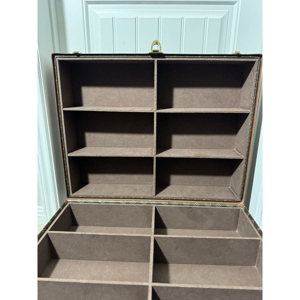 EUC Rare Vintage Louis Vuitton 1960’s Gemine Shoe Trunk - Picture 8 of 16